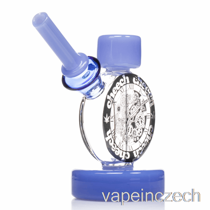 Cheech Clock Bubbler Blue Vape Bez Nikotinu